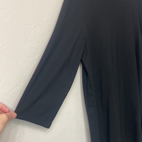 Bryn Walker asymmetrical black dress size small. - Picture 14 of 14